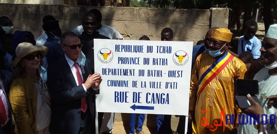 Tchad : haut fonctionnaire de l'UE, Canga Diego se rend à Ati sur les traces de son père