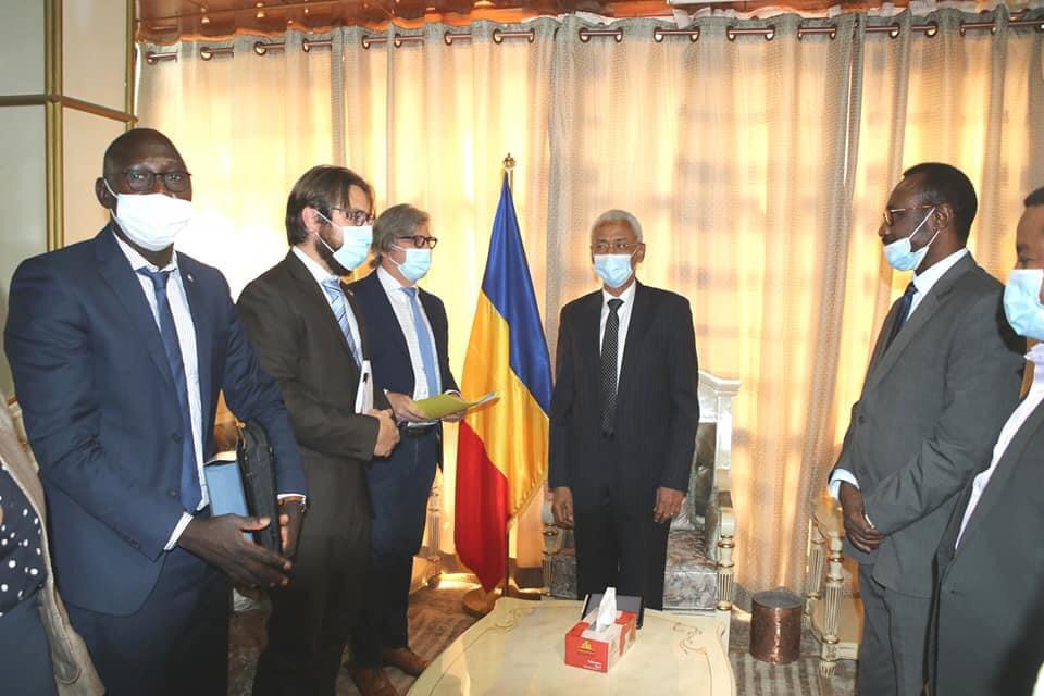 Tchad : une délégation d'Interpol reçue par le chef de la diplomatie. © Td.Dip.