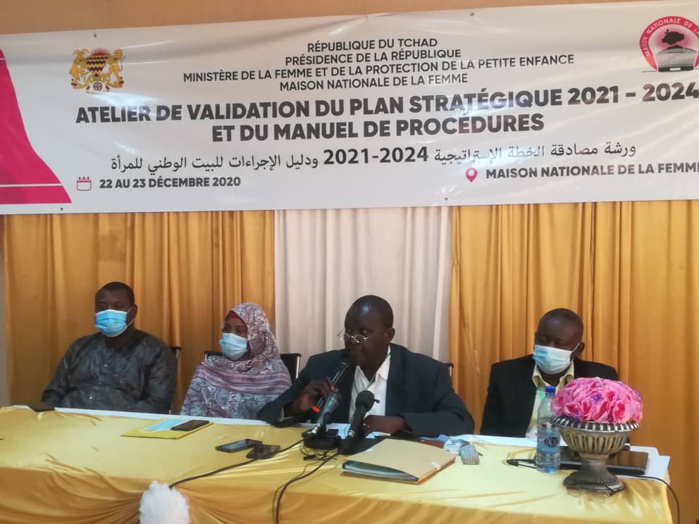 Tchad : le plan stratégique et le manuel de procédures de la Maison de la femme validés