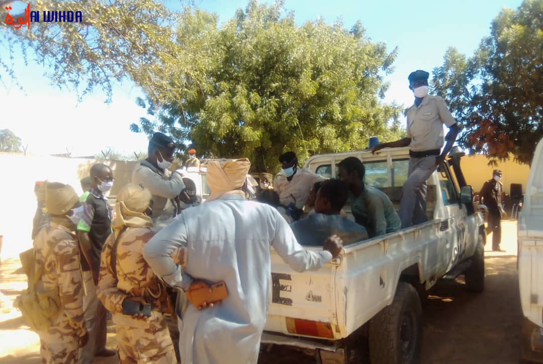 Tchad : 8 présumés malfrats arrêtés par les forces de sécurité au Sila