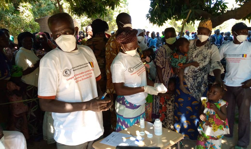 Tchad : La campagne de vaccination contre la rougeole lancée dans la Tandjilé