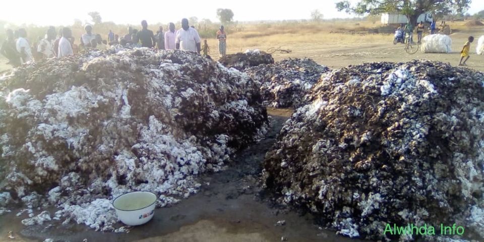 Tchad : des tas de cotons consumés dans un mystérieux incendie à Pala