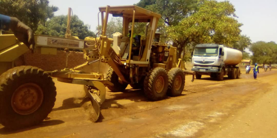 Tchad : les travaux de bitumage de la route Kelo-Pala ont repris