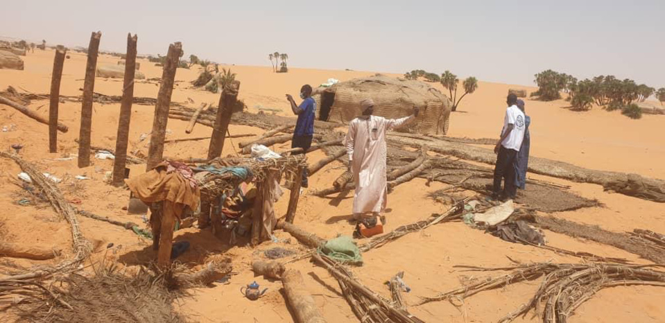 Tchad : au moins 120 maisons détruites dans des inondations à Ouadi Doum