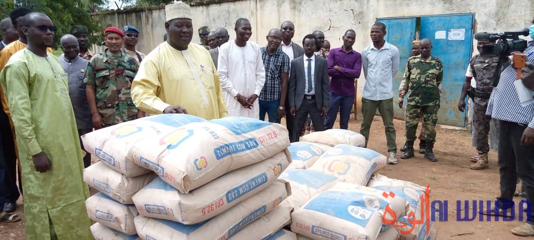 Tchad : la cimenterie de Ngara fait un don pour réfectionner la Maison d'arrêt de Pala