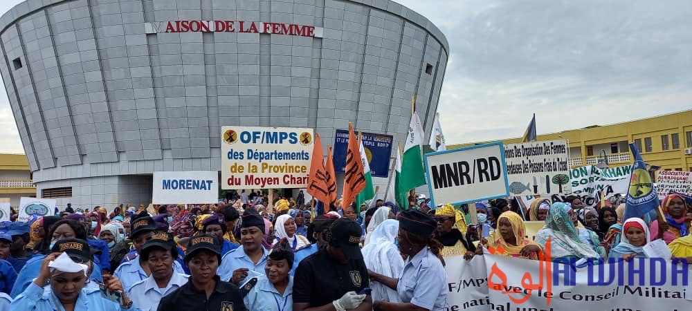 Tchad : des femmes formulent des recommandations au CMT à l'issue d'une marche