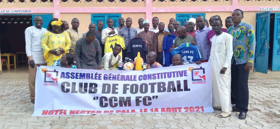 Tchad : la cimenterie CCM met sur pied un club de football au Mayo Kebbi Ouest