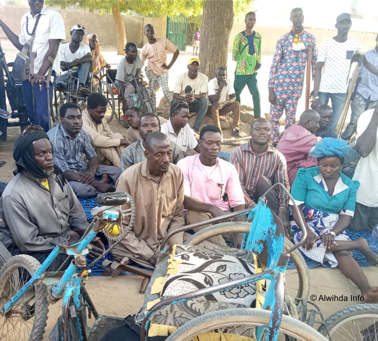 Tchad : les personnes handicapées interpellent les autorités. © Tchonchimbo Ouapi Raphaël/Alwihda Info