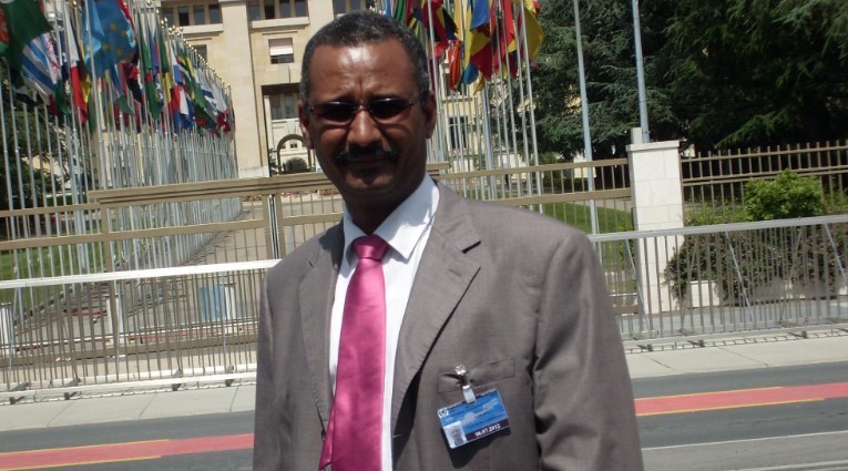 Le président du Front pour l'alternance et la concorde au Tchad (FACT), Mahamat Mahdi Ali. © DR