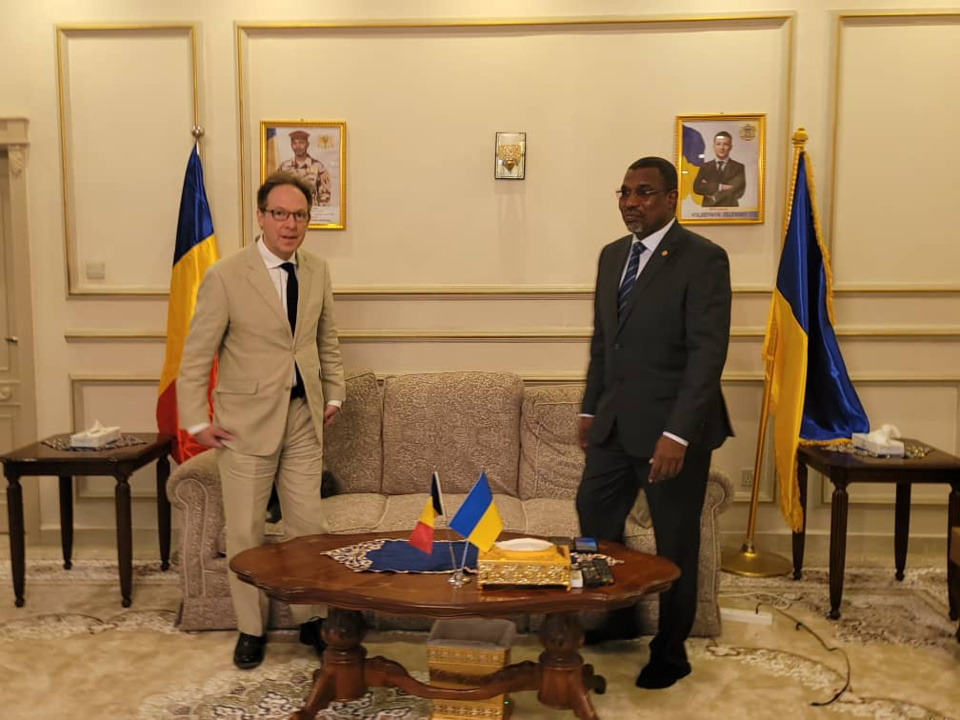 Le consul d'Ukraine demande le soutien du Tchad à l'Assemblée générale de l'ONU