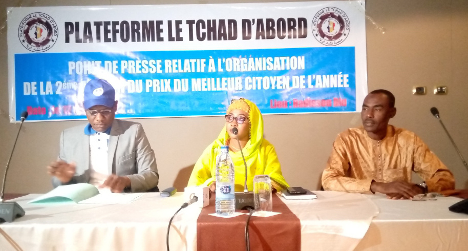 Le Tchad d'abord annonce la 2e édition du prix du meilleur citoyen