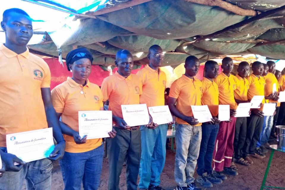 Tchad : des jeunes de Barh-Koh bénéficient d’une formation professionnelle