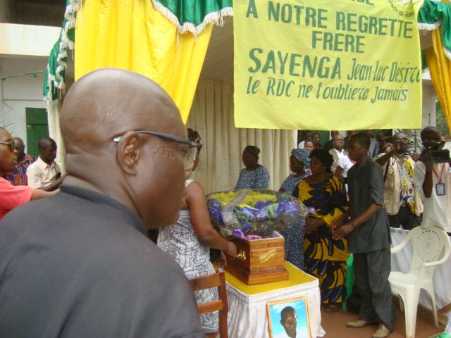 Centrafrique : Obsèques du journaliste Désiré Sayenga, assassiné à Bangui