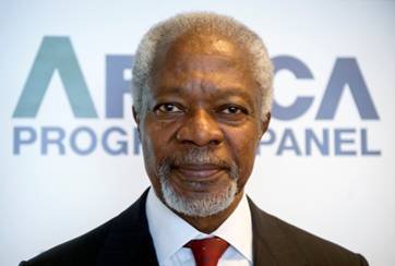 Le pillage des forêts et des océans freine la progression de l'Afrique, affirme Kofi Annan‏