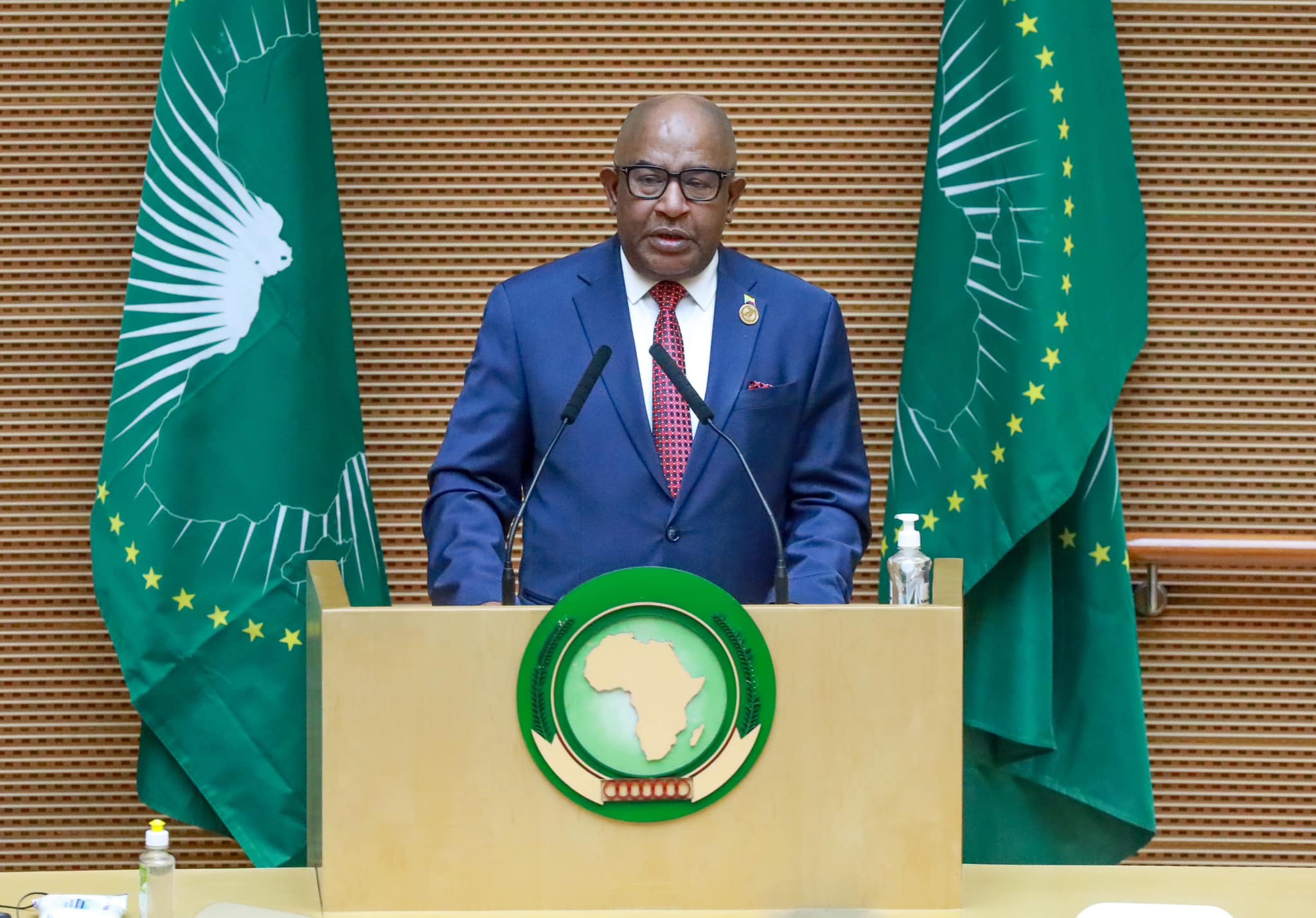 Le président des Comores Azali Assoumani prend les rênes de l'Union Africaine