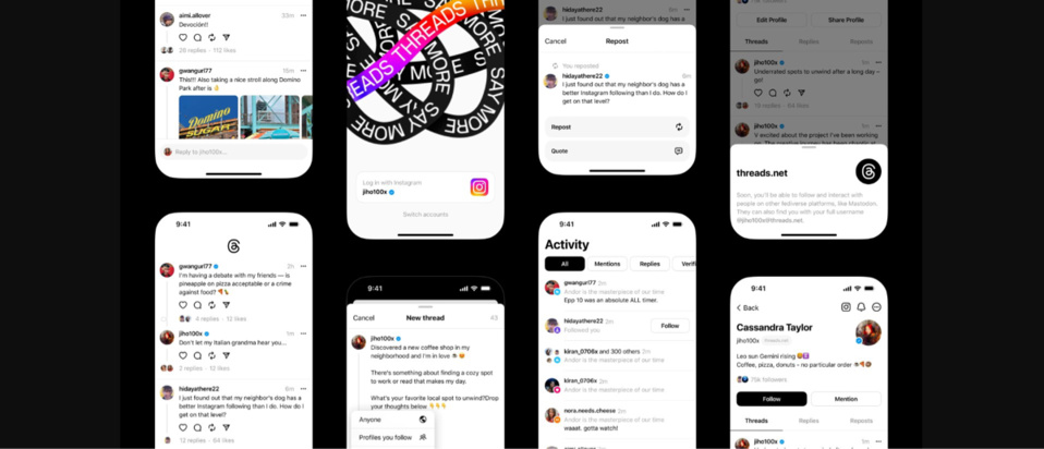 Meta lance Threads, une nouvelle application de conversation écrite