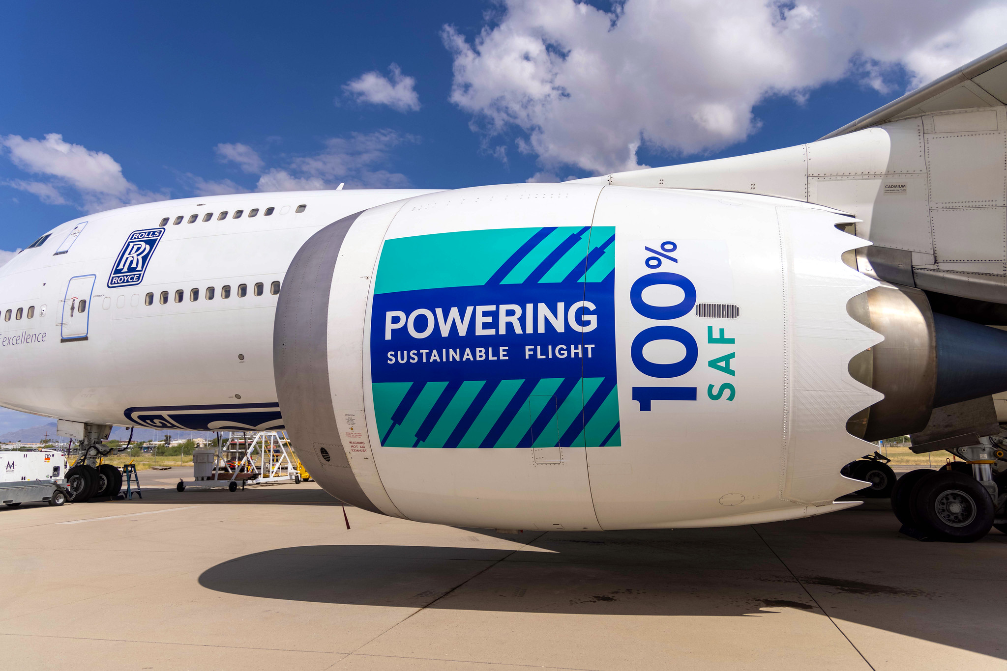 Rolls-Royce successfully completes 100% Sustainable Aviation Fuel test programme