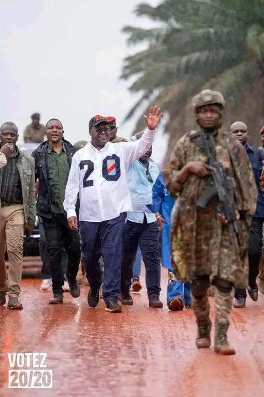 Présidentielle en RDC: Le Président Félix Tshisekedi suspend pour trois jours sa campagne électorale