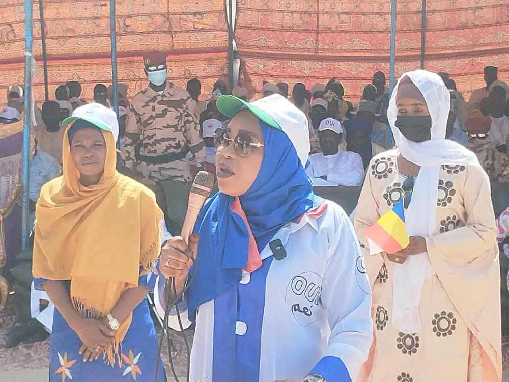 Tchad : en campagne à Yao, Zanaba Béchir Moussa prône le 'OUI' au Référendum
