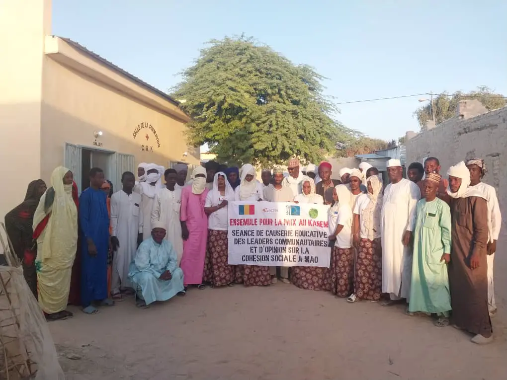 Tchad : les leaders communautaires de Mao sensibilisés sur la cohésion sociale