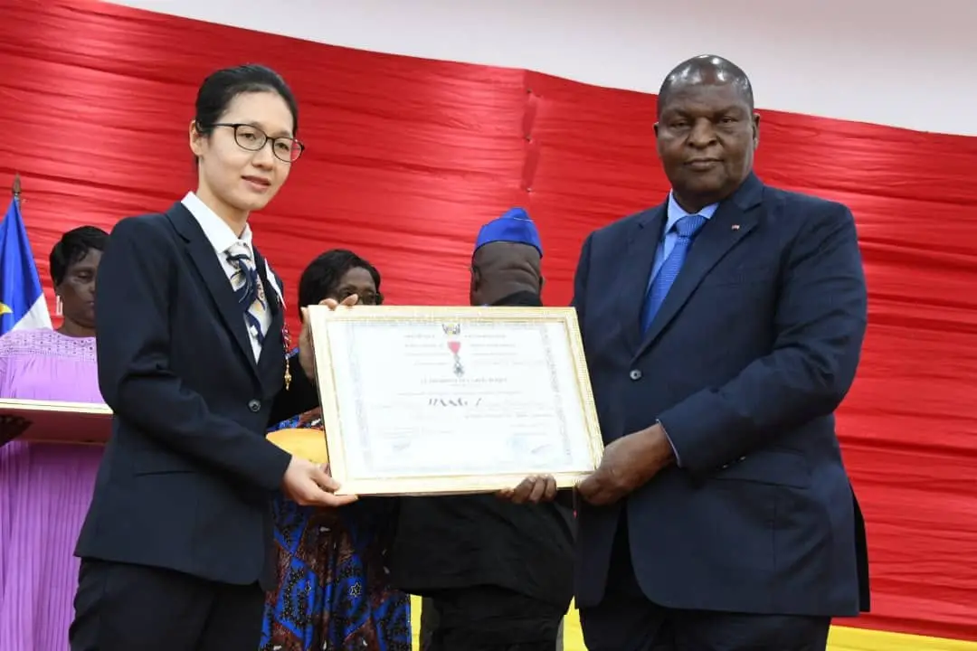 Centrafrique : Fin de mission pour la 19e équipe médicale chinoise