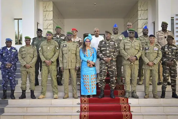 Niger : la militante panafricaniste Nathalie Yamb reçue en audience par le Président de la transition