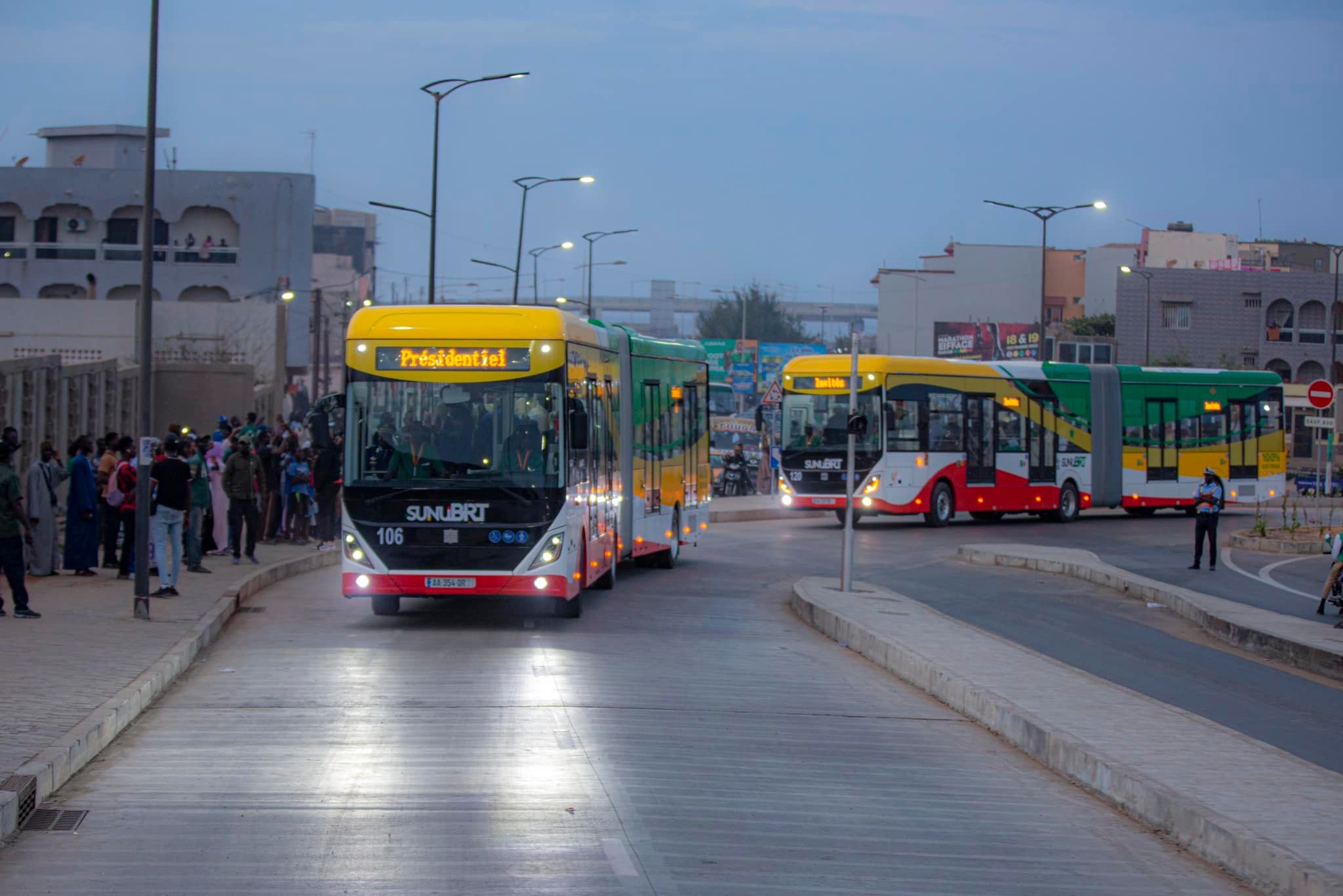 Sénégal : inauguration du Bus Rapid Transit (BRT)