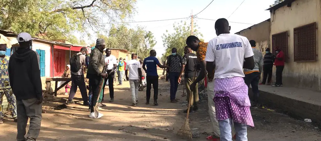N'Djamena : Les Transformateurs du 6ème arrondissement mobilisés contre l'insalubrité au marché de Moursal