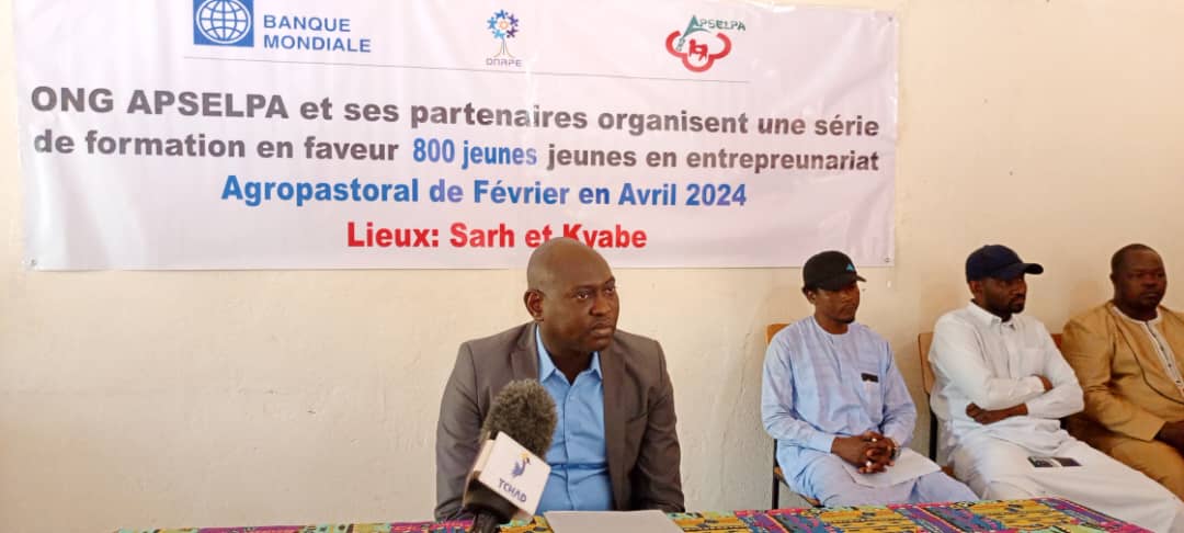Tchad : l’ONAPE s’engage à former 800 jeunes de la province du Moyen-Chari en entreprenariat