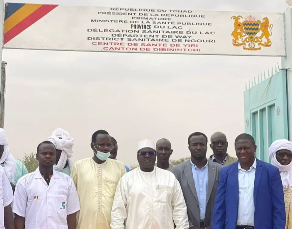Tchad : Inauguration du Centre de Santé de Yiri Da’s dans le district sanitaire de Ngouri construit par des opérateurs économiques de la communauté de Yiri