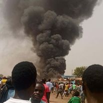 Tchad : un incendie à la station-service du quartier Dombao