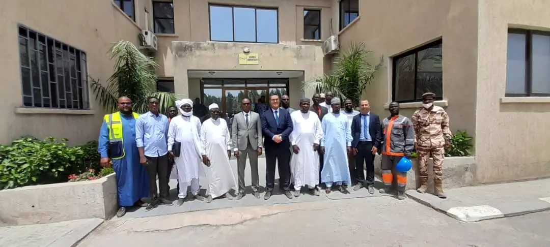Tchad : le ministre de l'Industrie et du Commerce visite la CIMAF, focus sur la production de ciment