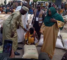 Tchad : remise de kits alimentaires dans le 3ème arrondissement de N’Djamena