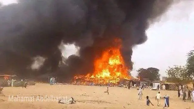Tchad : un incendie réduit en cendres le marché de la sous-préfecture de Mouraye dans le Salamat
