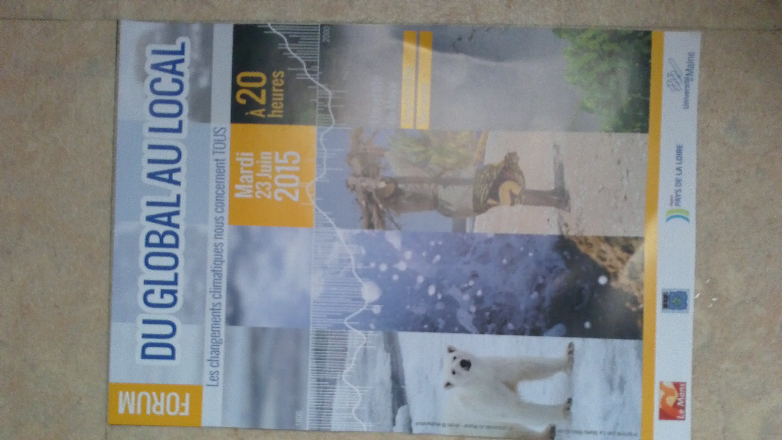 Forum sur le climat et l'assèchement du Lac Tchad, le 23 juin, en France