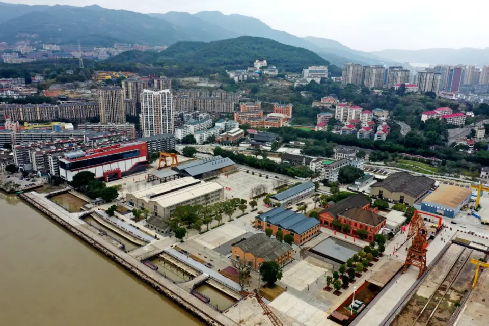 Photo shows the Foochow Arsenal cultural area. (Photo provided by the Museum of Foochow Arsenal 1866)