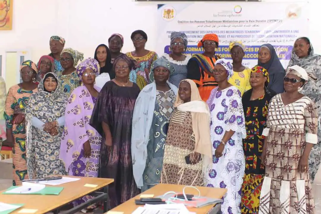 Tchad : la Coalition des Femmes Médiatrices pour la Paix Durable forme des formatrices