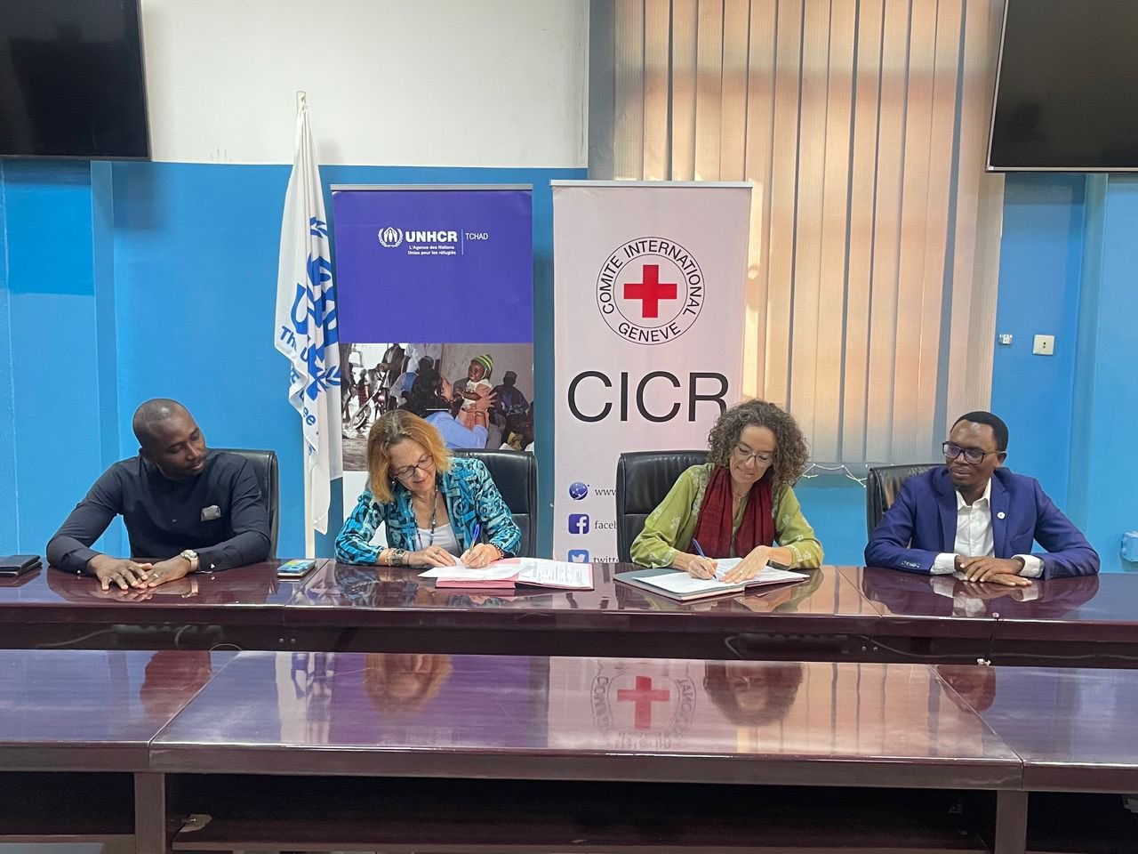Coopération renforcée entre le HCR Tchad et le CICR Tchad : une avancée majeure dans la protection des réfugiés et des personnes déplacées
