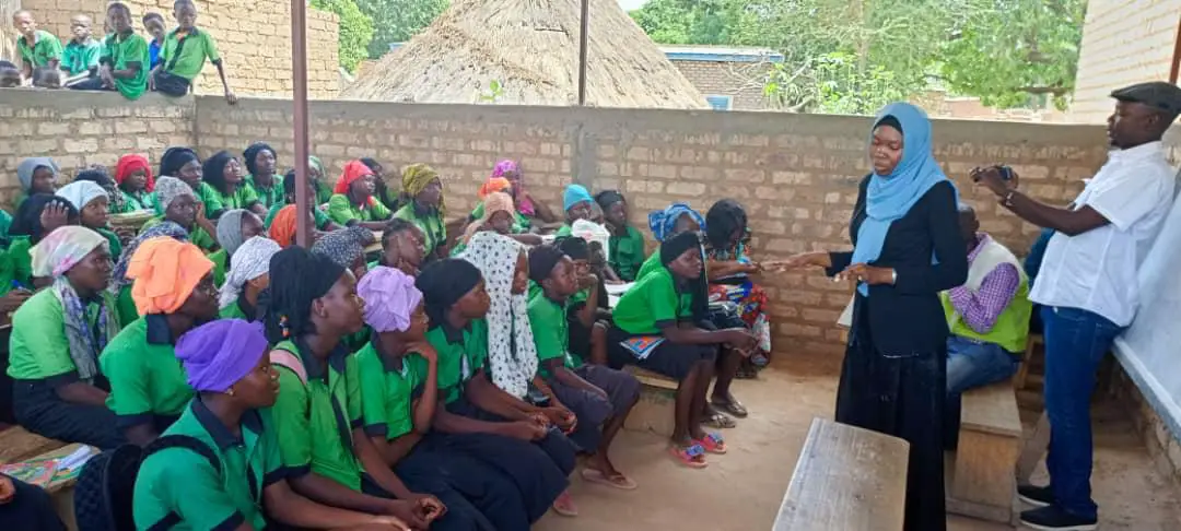 Tchad : AfriYAN et Goodneighbors sensibilisent les filles de Sarh à l'hygiène menstruelle
