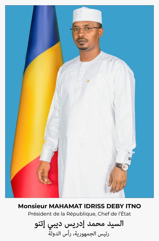 Tchad : La présidence présente la nouvelle photo officielle du Président de la République, Chef de l’État