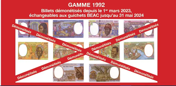 Cameroun : La BEAC donne jusqu’au 31 mai aux populations du Septentrion à changer les billets de gamme 1992