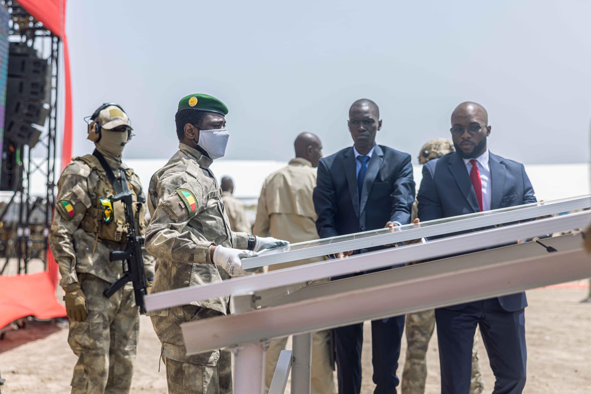 Mali : lancement des travaux de construction d’une centrale solaire