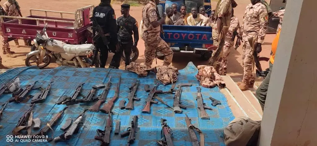 Tchad – Opération de sécurité réussie dans la province du Guéra : Arrestation de six suspects et saisie d'armes