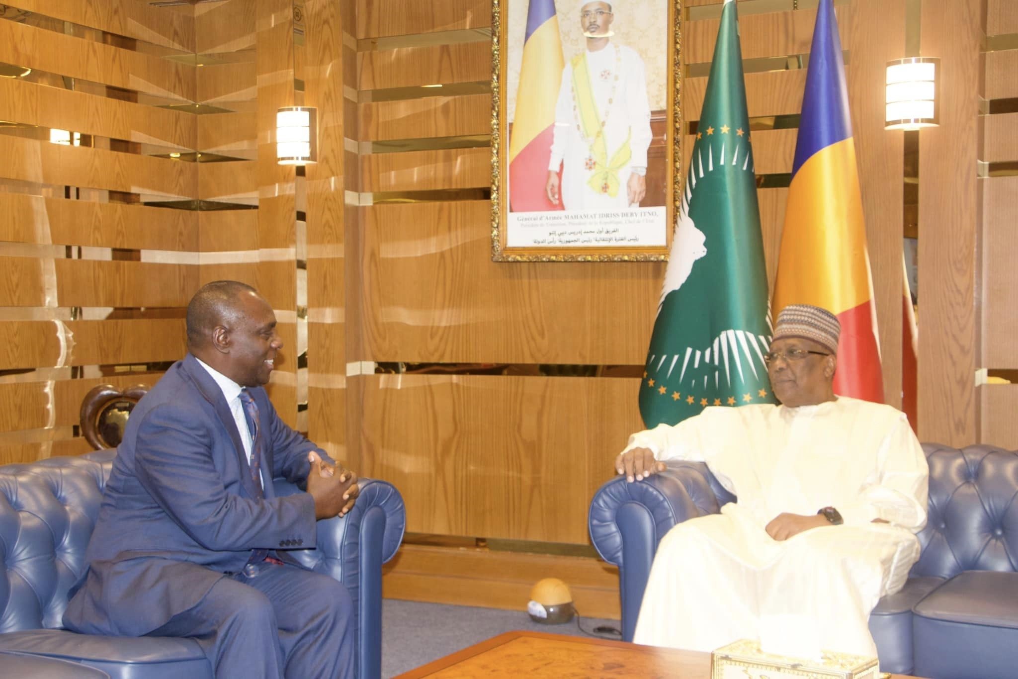 Tchad : Le Ministre d'État Abderaman Koulamallah rencontre le Coordonnateur Résident des Nations Unies au Tchad