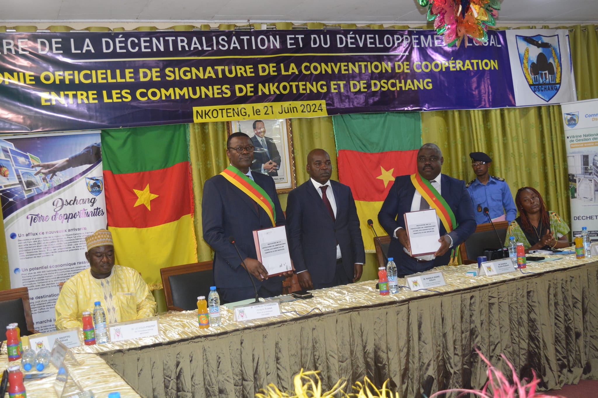 Cameroun : les villes de Dschang et Nkoteng unies par une convention de coopération décentralisée