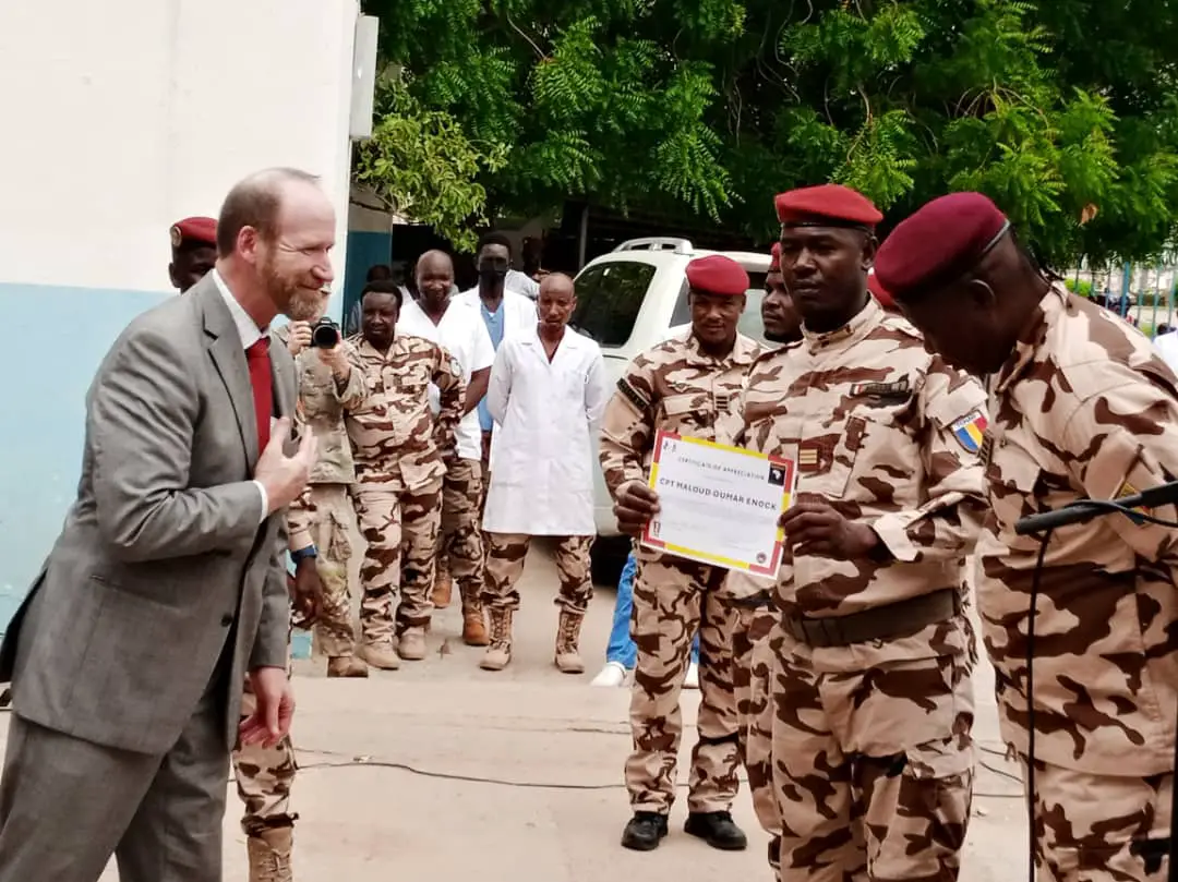 Tchad : fin de la caravane de MEDREX sur la chirurgie de l'exercice militaire