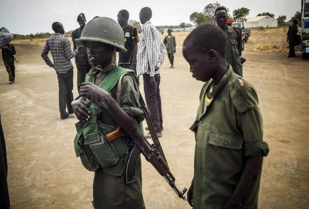 Des enfants soldats en Afrique. Crédits photo: AA