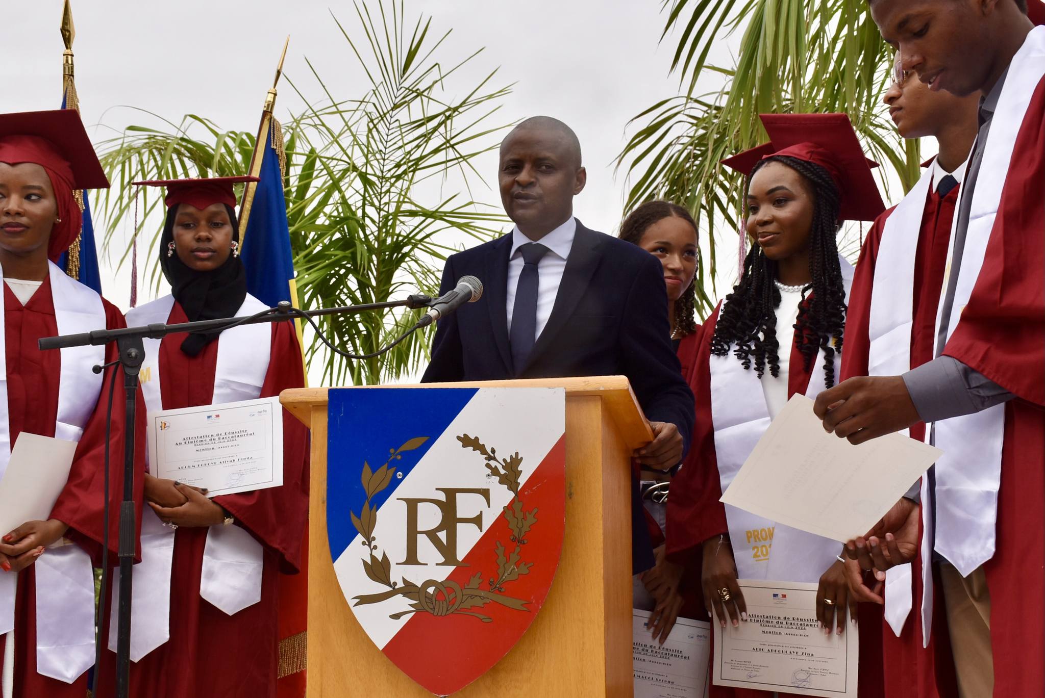 Tchad : Remise des parchemins aux bacheliers du Lycée Français Montaigne Tchad
