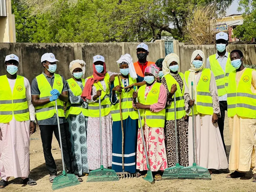 Tchad - Abéché : Les étudiants de l'Association Mimi s'engagent pour un hôpital propre et sain