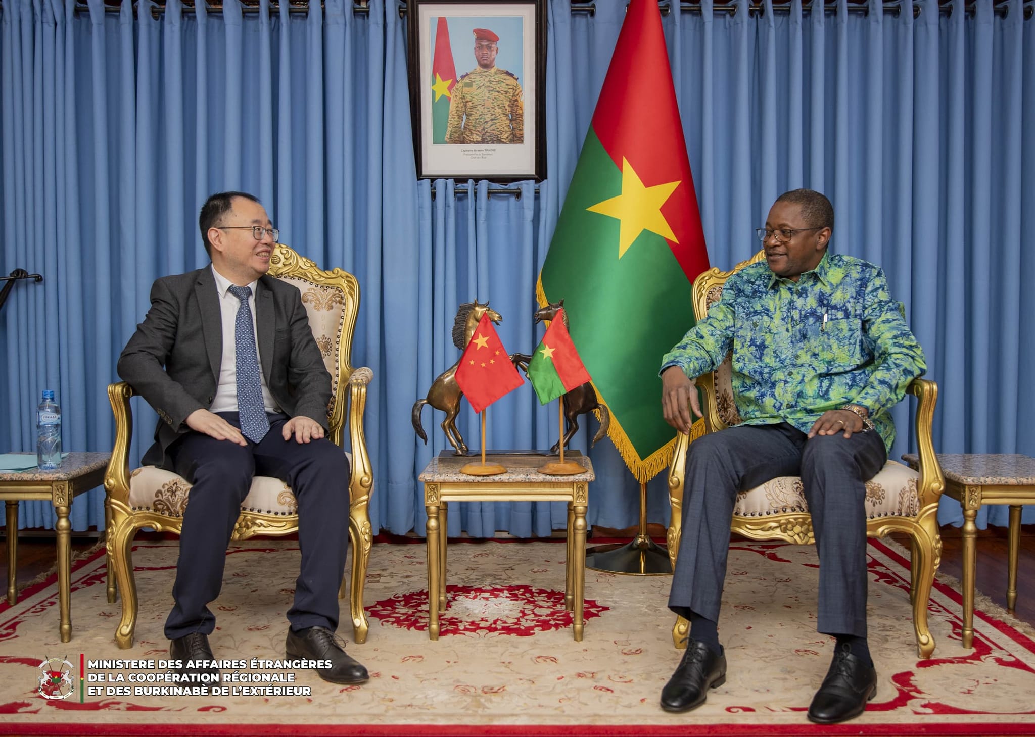 Burkina-Chine : Pékin annonce un financement de 15 milliards de francs CFA pour des projets